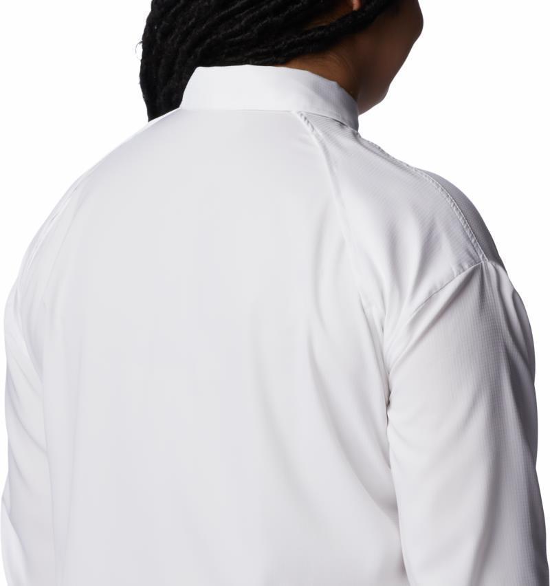 Silver Ridge Utility LS Shirt - Plus - Womens - White 3
