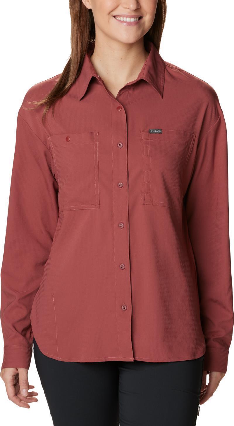 Silver Ridge Utility LS Shirt - Womens - Beetroot 1