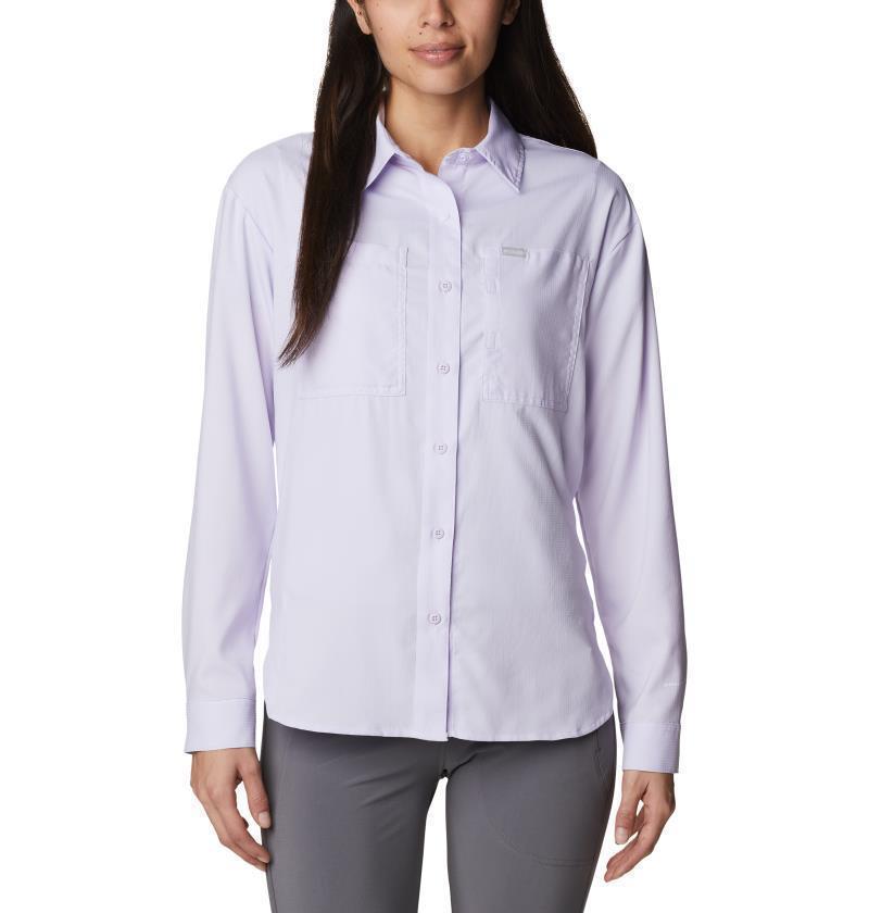 Silver Ridge Utility LS Shirt - Womens - Purple Tint 1