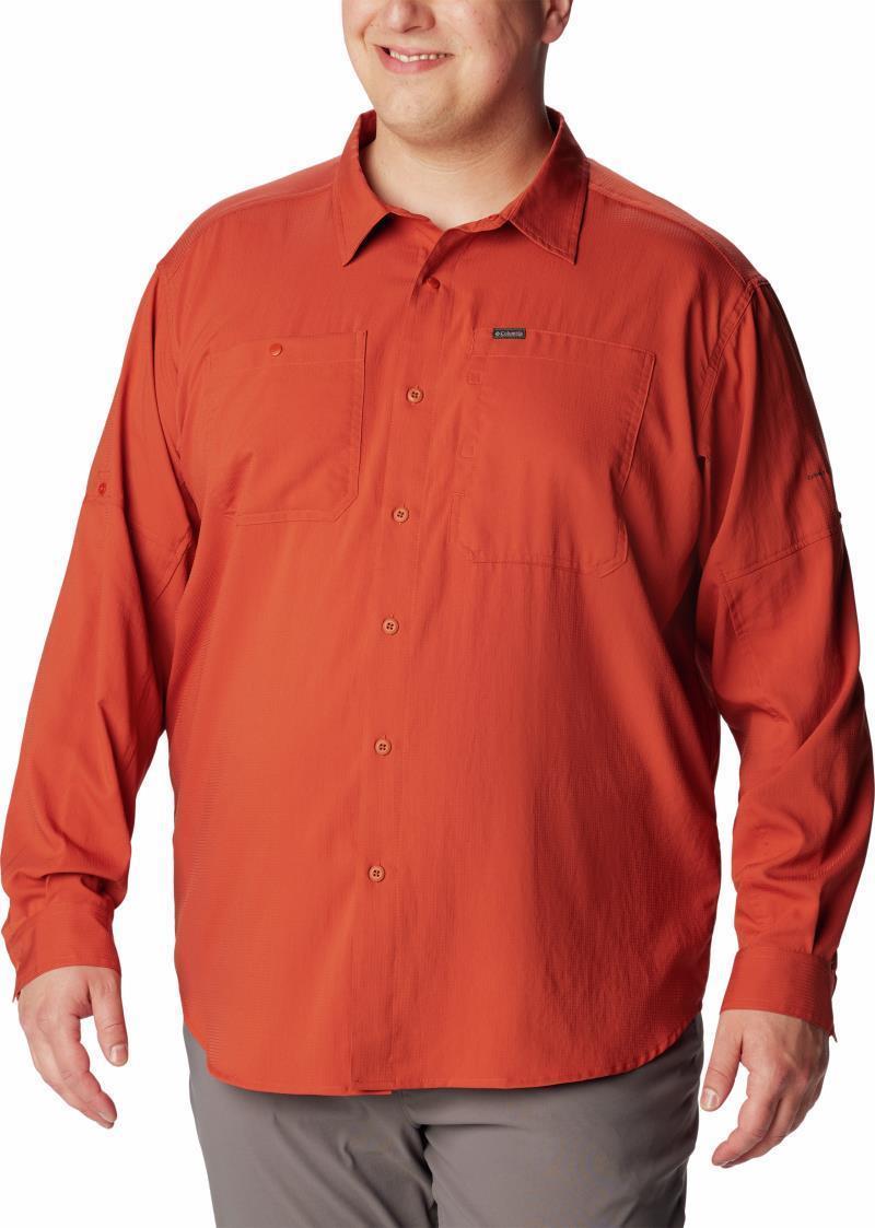 Silver Ridge Utility Lite LS - Big - Mens - Warp Red 1