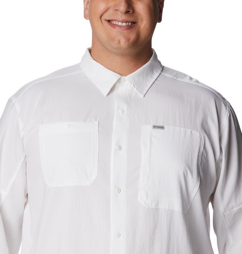 Silver Ridge Utility Lite LS - Big - Mens - White 5