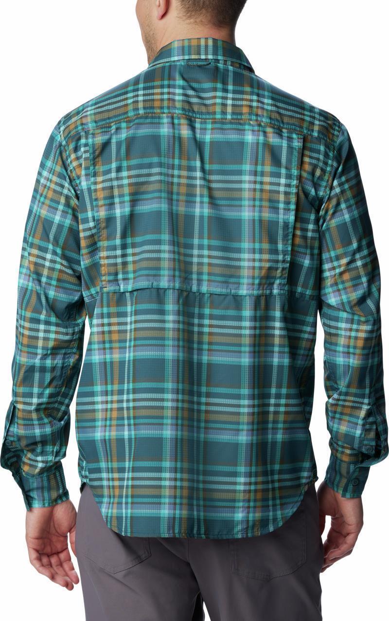 Silver Ridge Utility Lite Plaid LS - Mens - Night Wave Dispearsed Plaid 2
