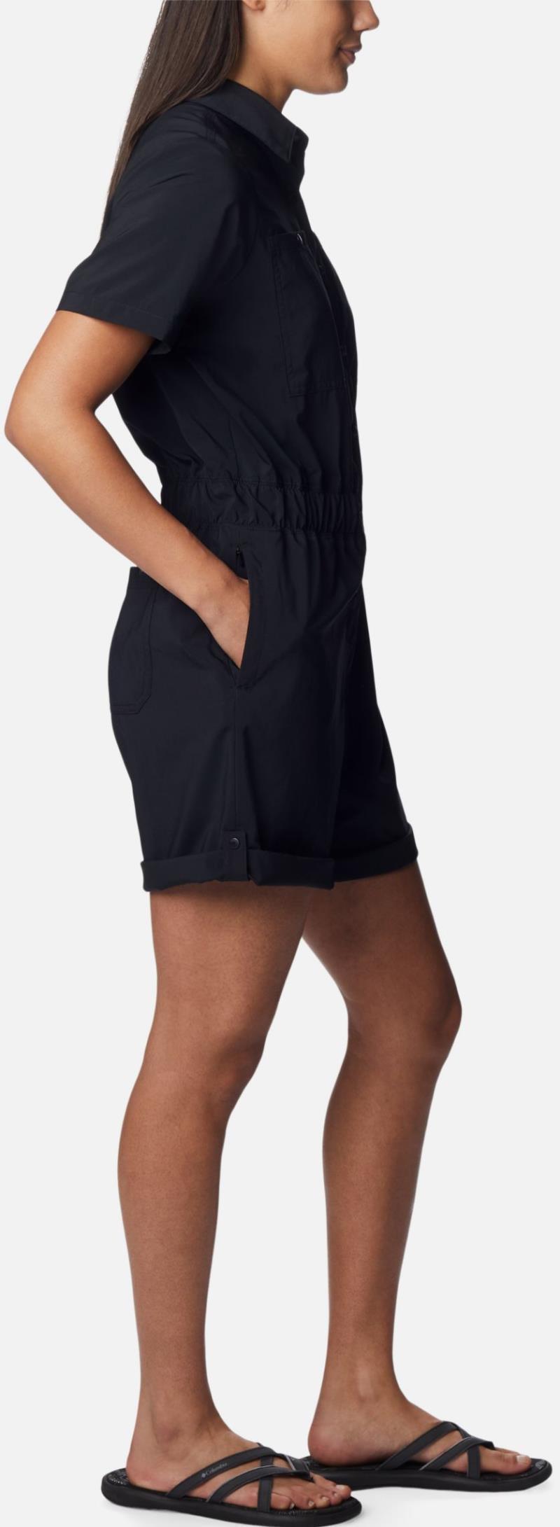 Silver Ridge Utility Romper - Womens - Black 3