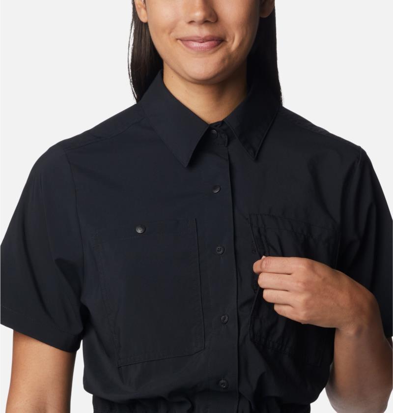 Silver Ridge Utility Romper - Womens - Black 4