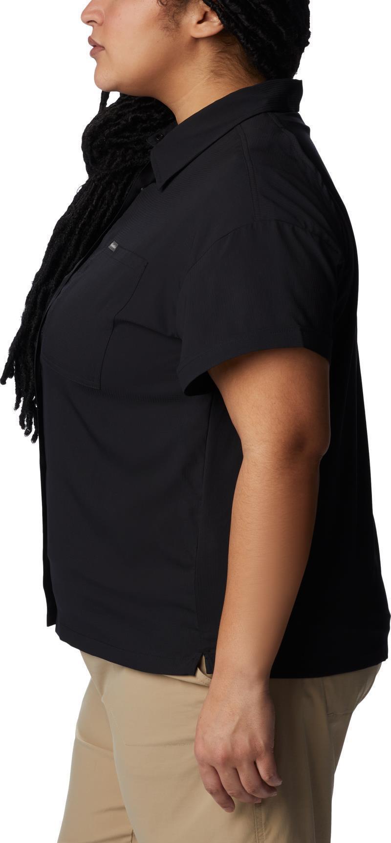 Silver Ridge Utility SS Shirt - Plus - Womens - Black 2