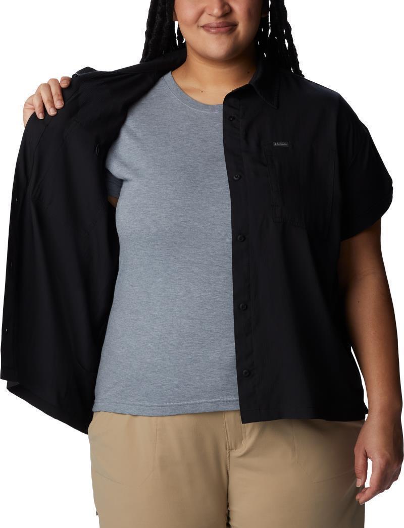 Silver Ridge Utility SS Shirt - Plus - Womens - Black 4