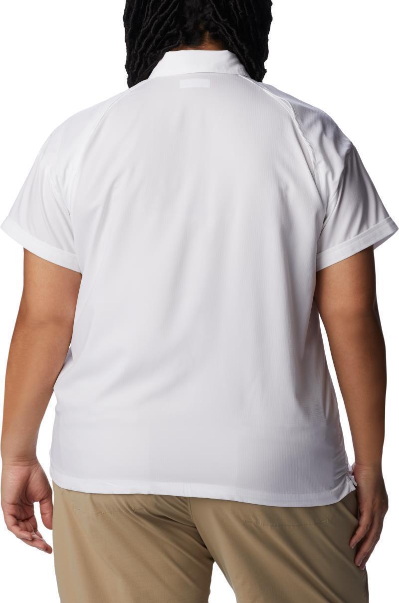 Silver Ridge Utility SS Shirt - Plus - Womens - White 3