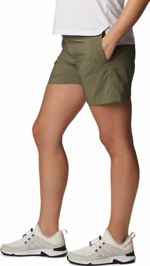 Silver Ridge Utility Shorts, 4" Inseam - Womens - Stone Green 3