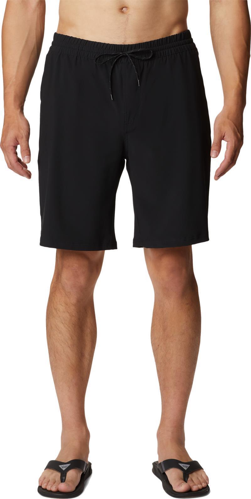 Slack Tide Hybrid Water Shorts, 9" Inseam - Mens - Black 1