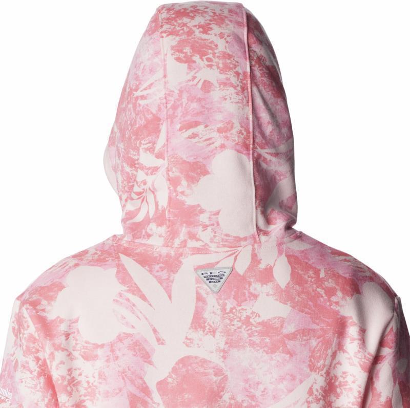 Slack Water French Terry Hoodie - Womens - Satin Pink Skydye 3
