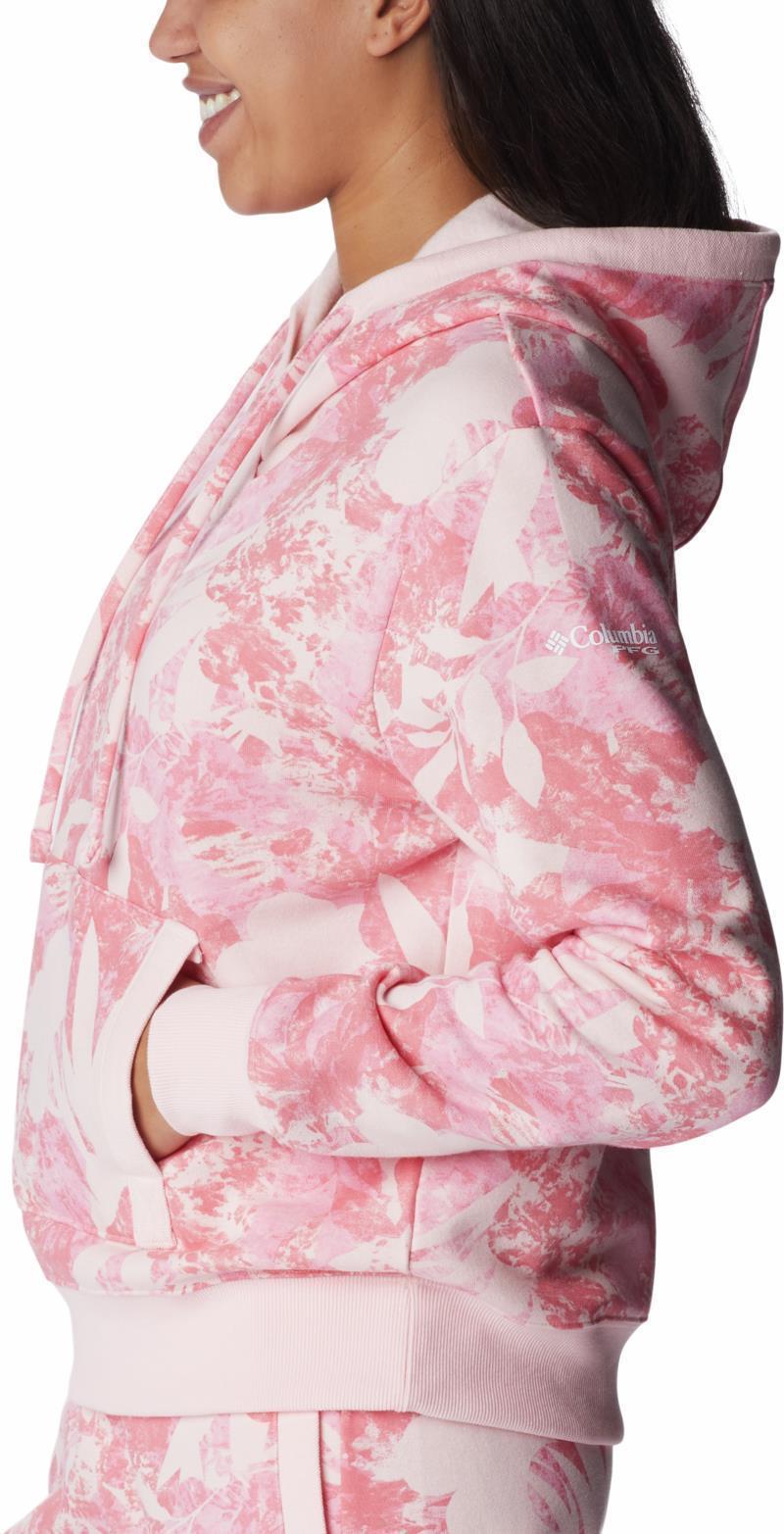 Slack Water French Terry Hoodie - Womens - Satin Pink Skydye 5