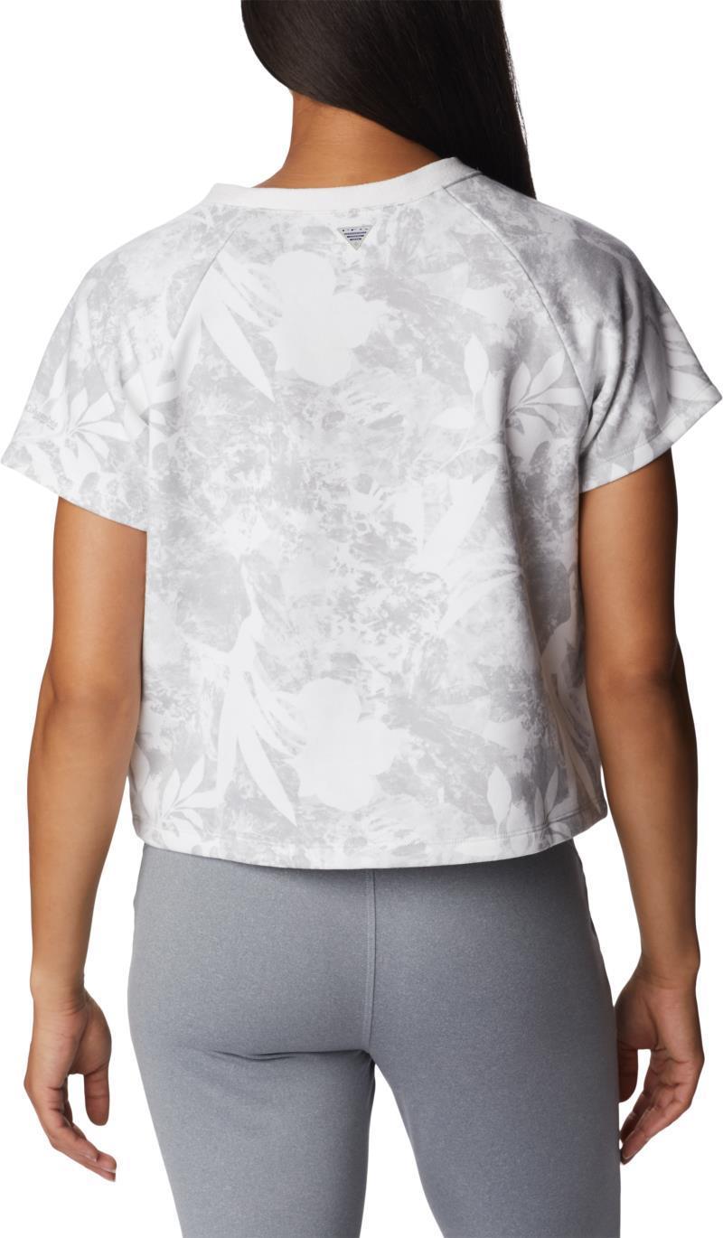 Slack Water French Terry SS Shirt - Womens - Cool Grey Skydye 3