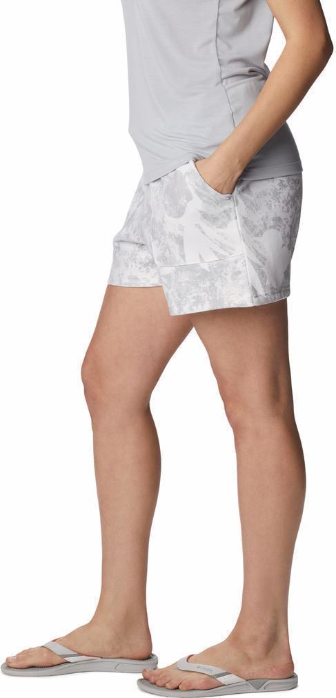 Slack Water French Terry Shorts, Reg - Womens - Cool Grey Skydye 3
