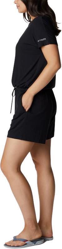 Slack Water Knit Romper, 4" Inseam - Womens - Black 2