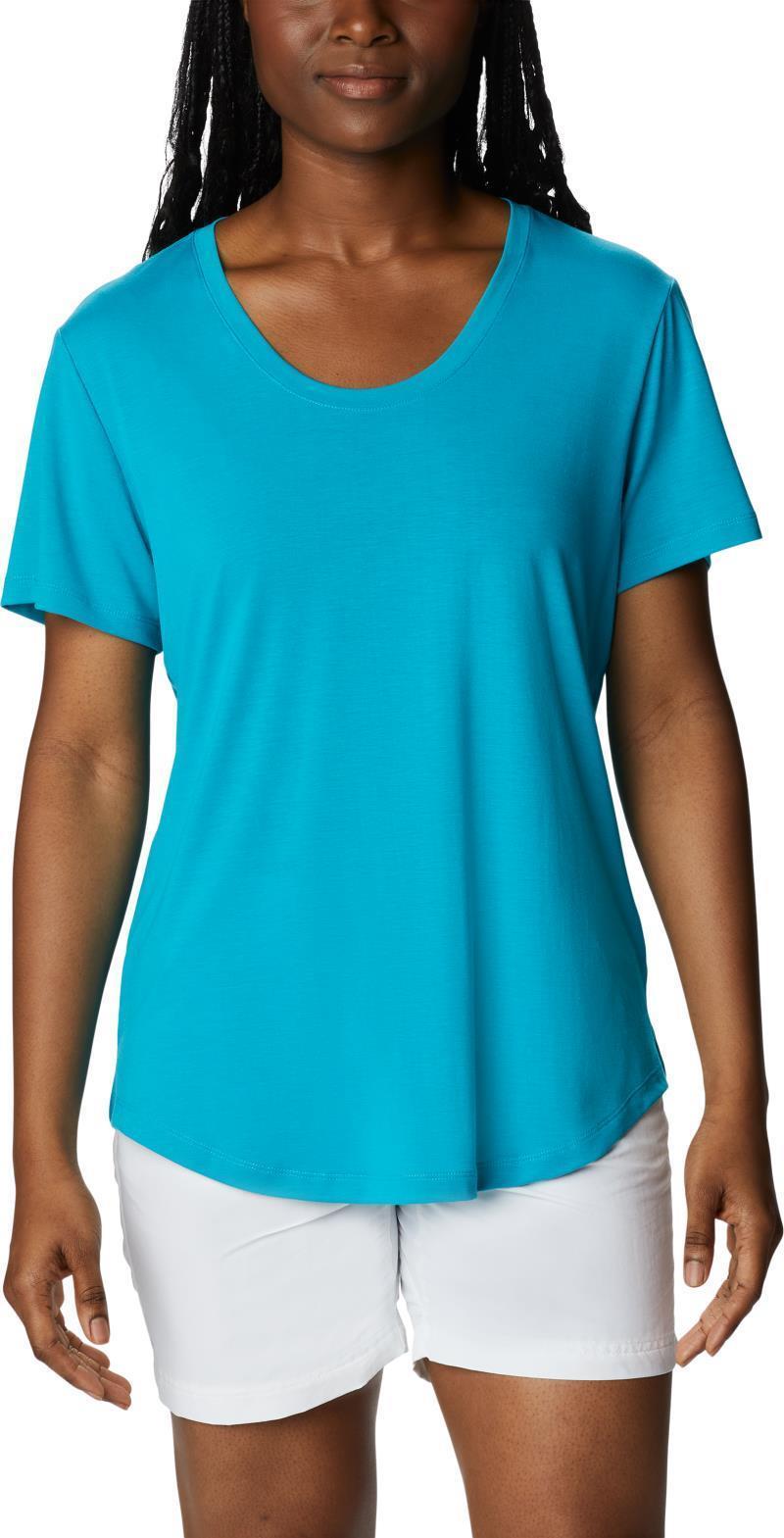 Slack Water Knit Tee II - Womens - Ocean Teal 1