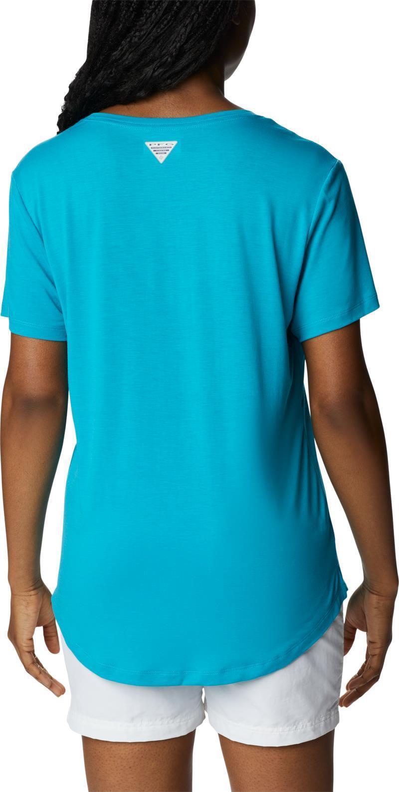 Slack Water Knit Tee II - Womens - Ocean Teal 3