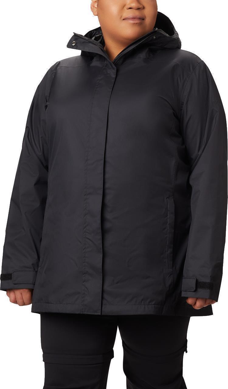 Splash A Little II Jacket - Plus - Womens - Black 1