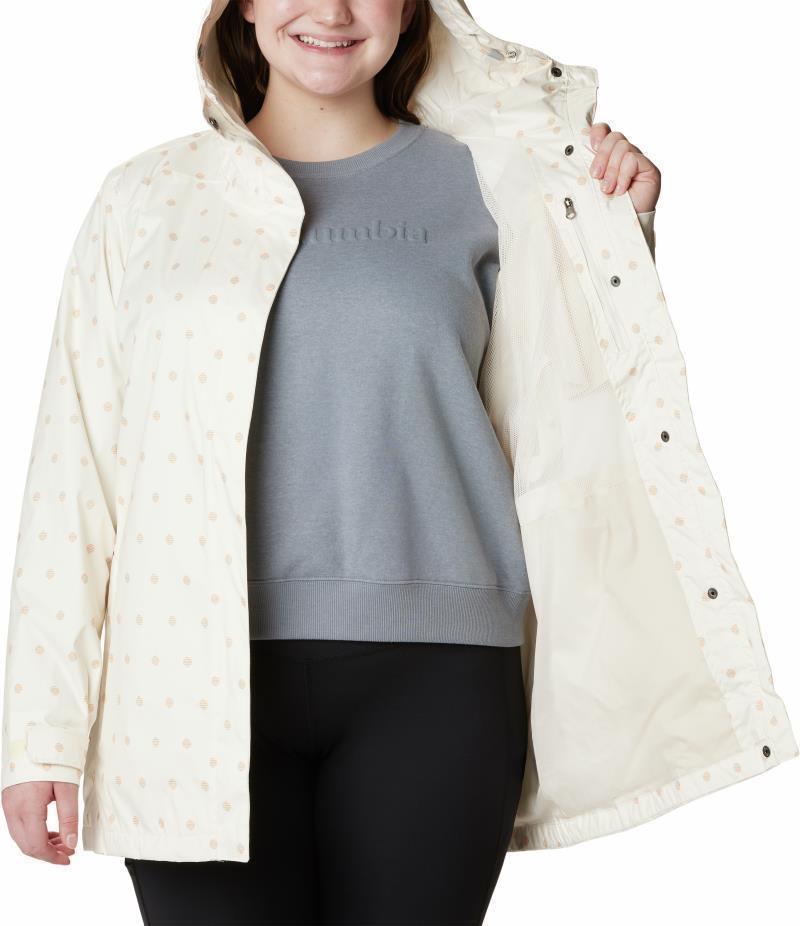 Splash A Little II Jacket - Plus - Womens - Chalk Swell Dots Print 4