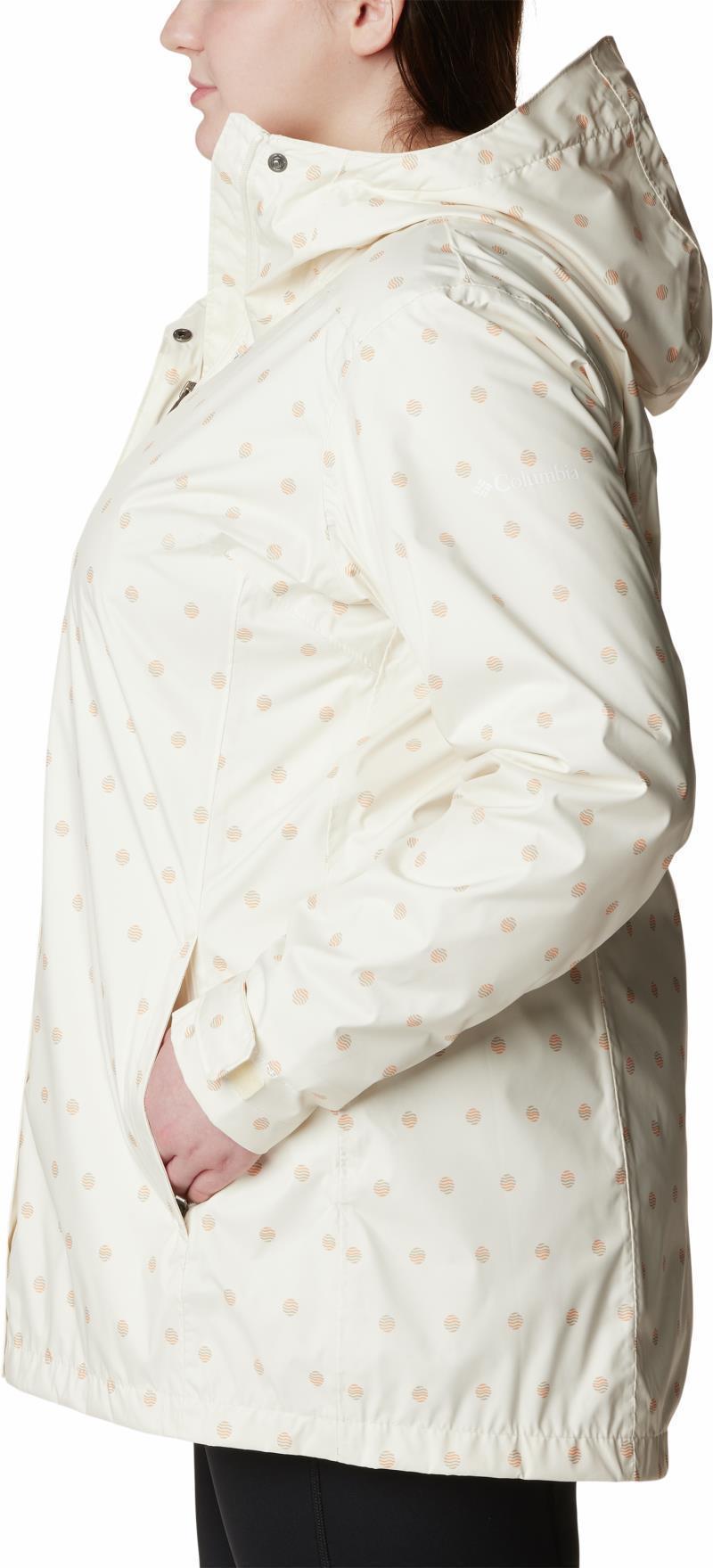 Splash A Little II Jacket - Plus - Womens - Chalk Swell Dots Print 6