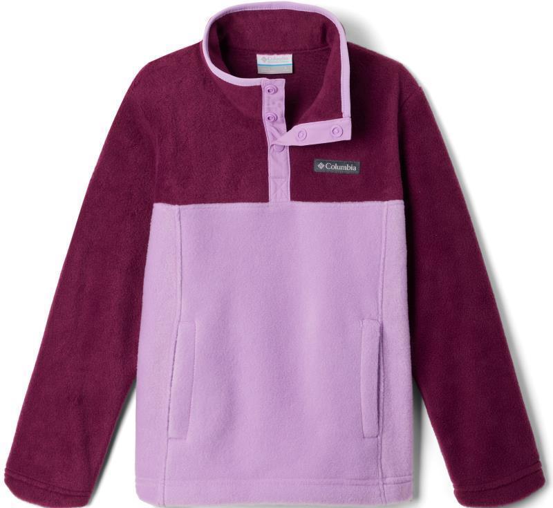 Steens Mountain 1/4 Snap Fleece Pullover - Youth - Gumdrop / Marionberry 1