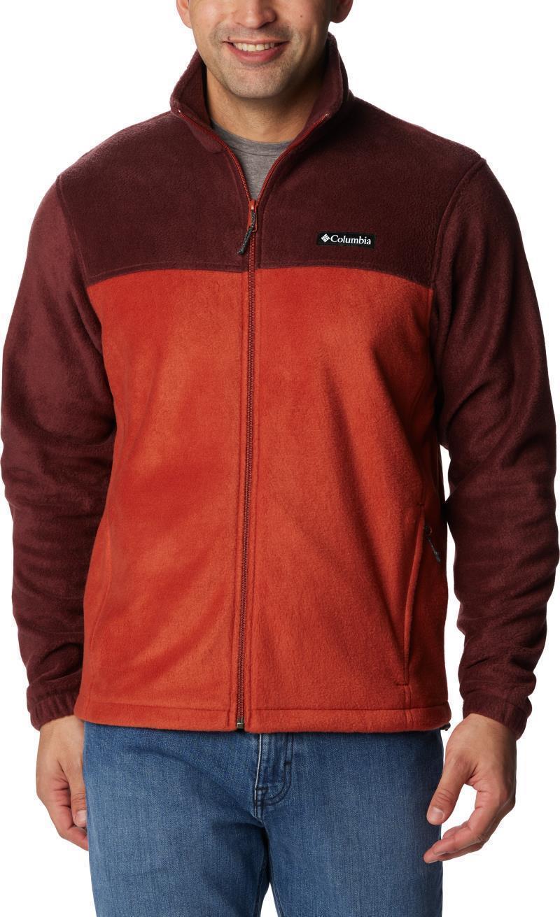 Steens Mountain Full Zip 2.0 - Mens - Elderberry / Warp Red 1