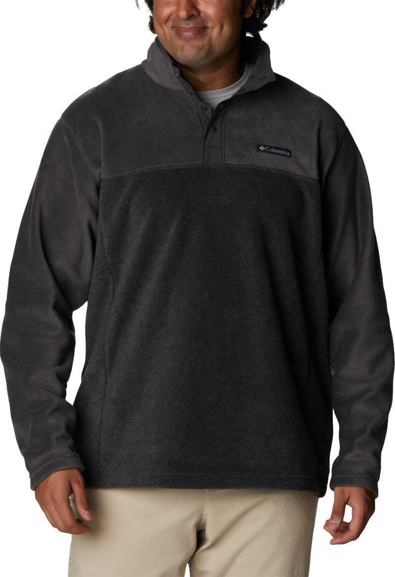 Steens Mountain Half Snap - Big - Mens - Charcoal Heather / Shark 1