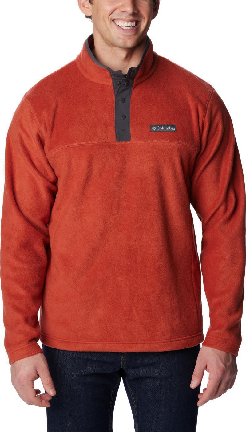Steens Mountain Half Snap - Mens - Warp Red / Shark 1