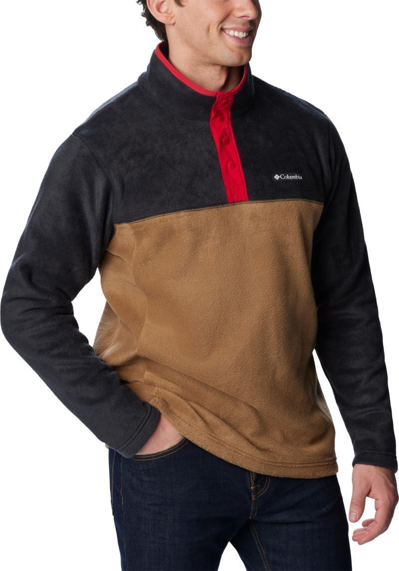 Steens Mountain Half Snap - Tall - Mens - Delta / Black / Mountain Red 3