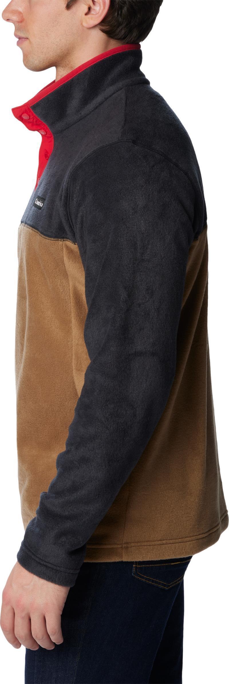 Steens Mountain Half Snap - Tall - Mens - Delta / Black / Mountain Red 4