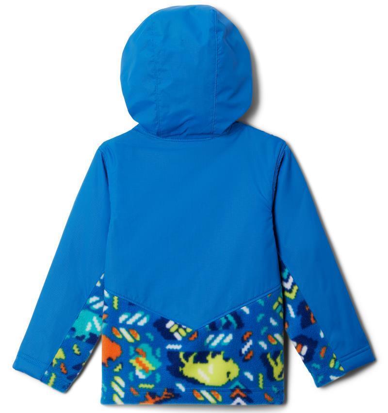 Steens Mountain Overlay Hoodie - Toddler - Bright Indigo Buffaloroam / Bright Indigo 2