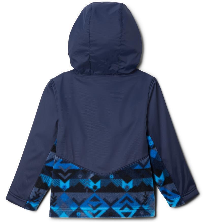 Steens Mountain Overlay Hoodie - Toddler - Collegiate Navy Checkpoint / Coll Navy 2