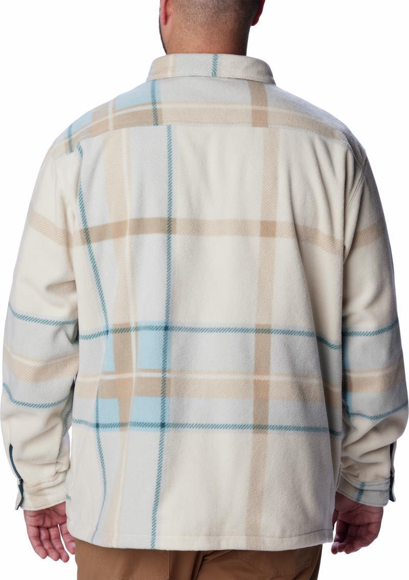 Steens Mountain Printed Shirt Jacket - Big - Mens - Dark Stone Super Mega Print 2