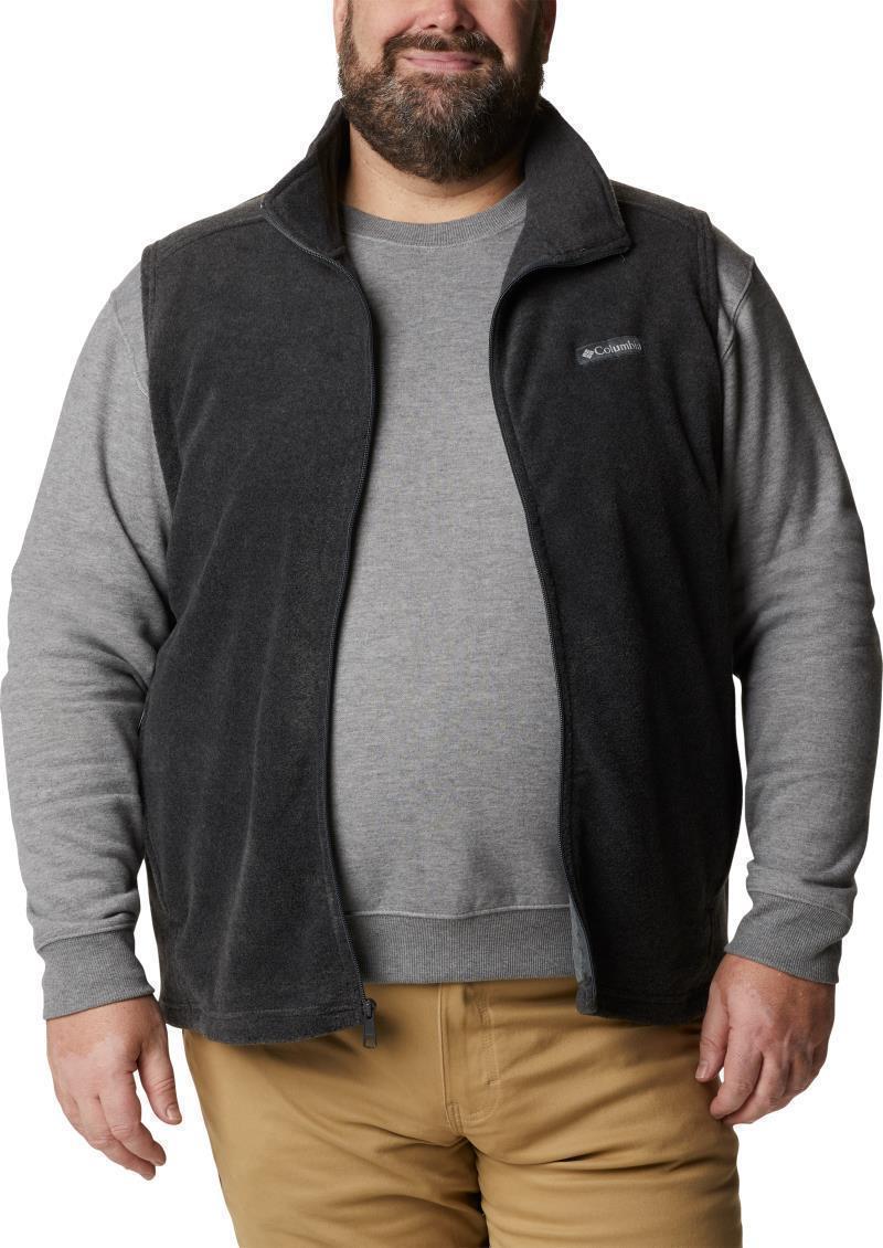 Steens Mountain Vest - Big - Mens - Charcoal Heather 4