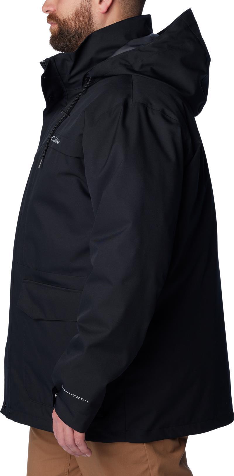 Stuart Island Interchange Jacket - Big - Mens - Black 3