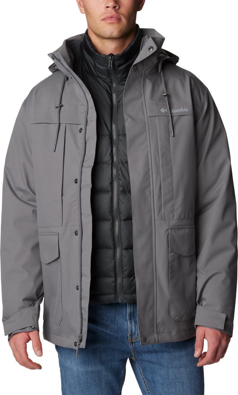 Stuart Island Interchange Jacket - Mens - City Grey 3