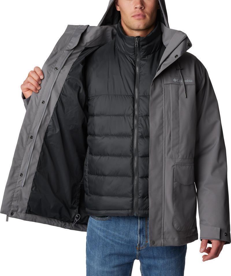Stuart Island Interchange Jacket - Mens - City Grey 5