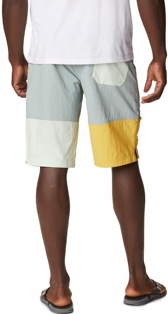 Summerdry Belted Shorts, 12" Inseam - Mens - Niagara / Ice Green / Golden Nugget 2