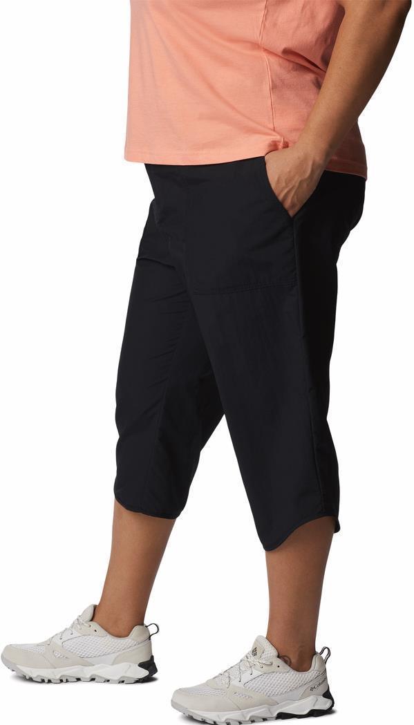 Summerdry Knee Pants - Plus - Womens - Black 3