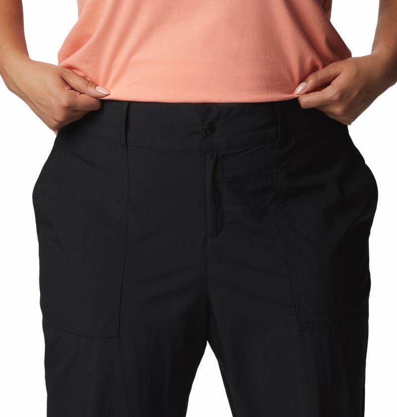 Summerdry Knee Pants - Plus - Womens - Black 4