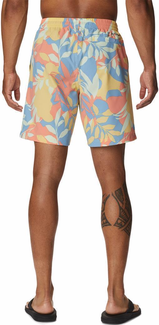 Summertide Stretch Printed Shorts, 6" Inseam - Mens - Cornstalk Floriated 2