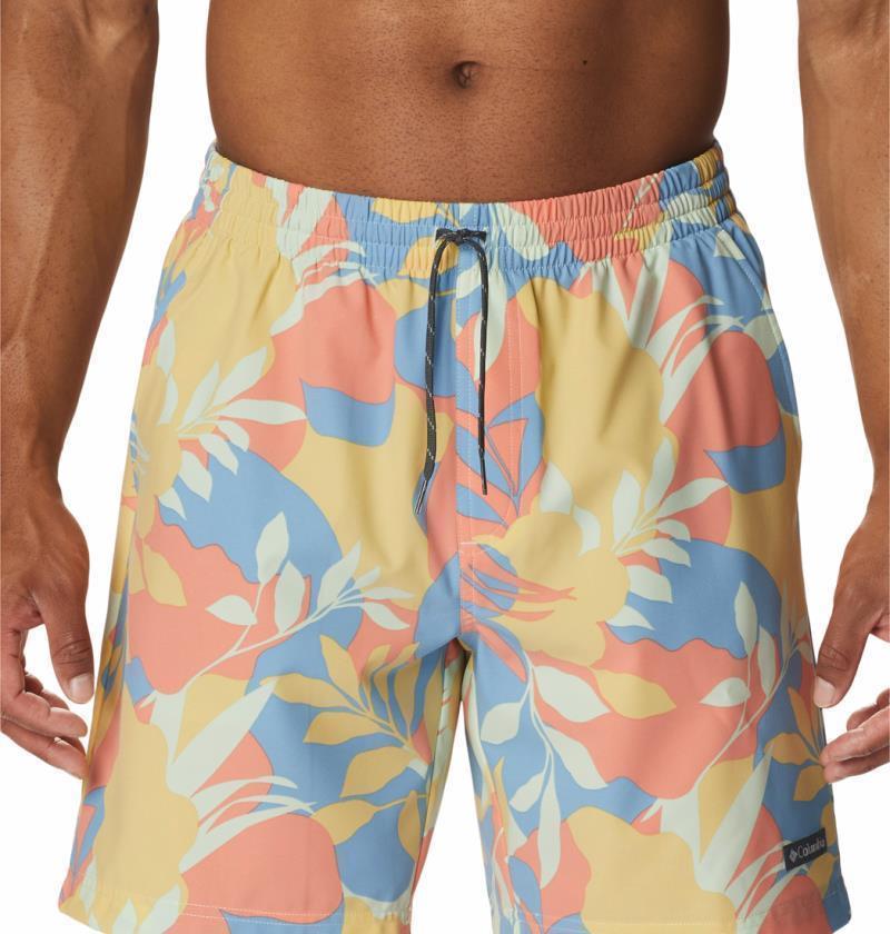Summertide Stretch Printed Shorts, 6" Inseam - Mens - Cornstalk Floriated 4