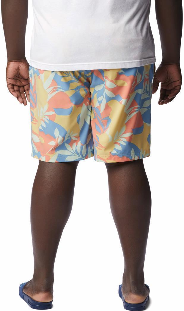 Summertide Stretch Printed Shorts, 8" Inseam - Big - Mens - Cornstalk Floriated 2