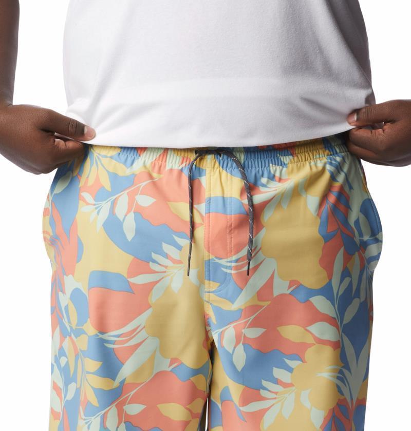Summertide Stretch Printed Shorts, 8" Inseam - Big - Mens - Cornstalk Floriated 4
