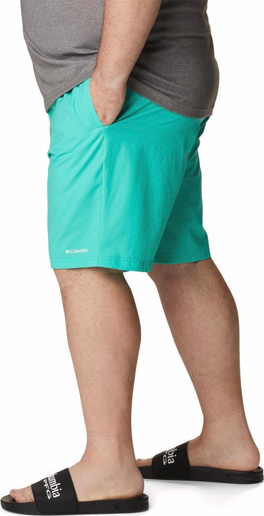Summertide Stretch Shorts, 6" Inseam - Big - Mens - Electric Turquoise 3