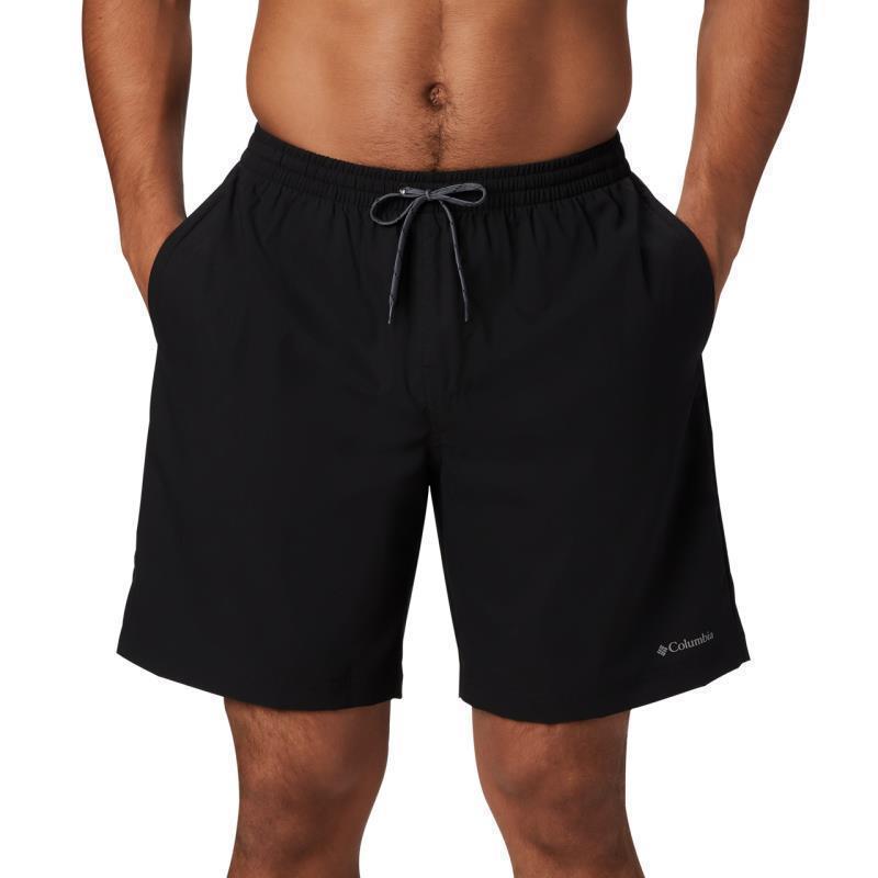 Summertide Stretch Shorts, 6" Inseam - Mens - Black 1