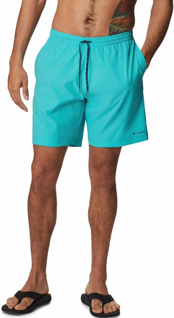 Summertide Stretch Shorts, 6" Inseam - Mens - Bright Aqua 1