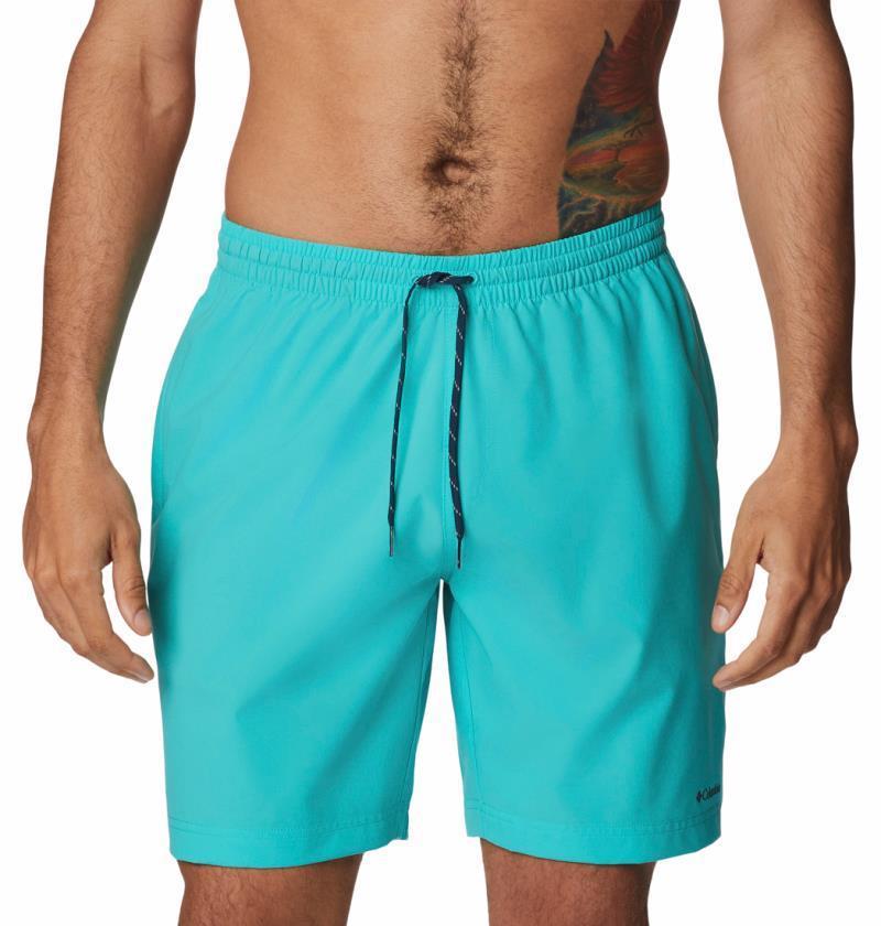 Summertide Stretch Shorts, 6" Inseam - Mens - Bright Aqua 4