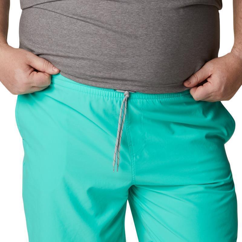 Summertide Stretch Shorts, 8" Inseam - Big - Mens - Electric Turquoise 4