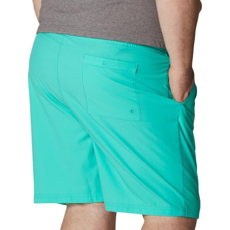 Summertide Stretch Shorts, 8" Inseam - Big - Mens - Electric Turquoise 5