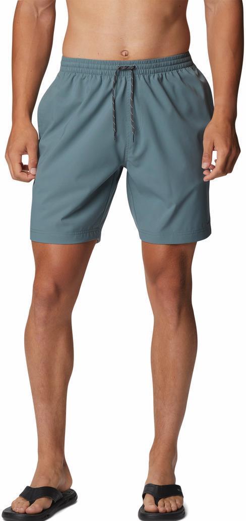 Summertide Stretch Shorts, 8" Inseam - Mens - Metal 1